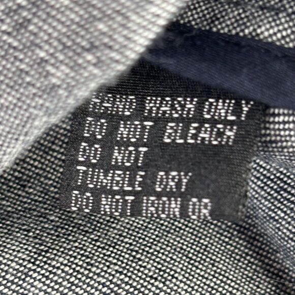 Lands' End Vest Womens Large Tall Floral Puffer Down Beige Blue Zip Pockets - Picture 11 of 13